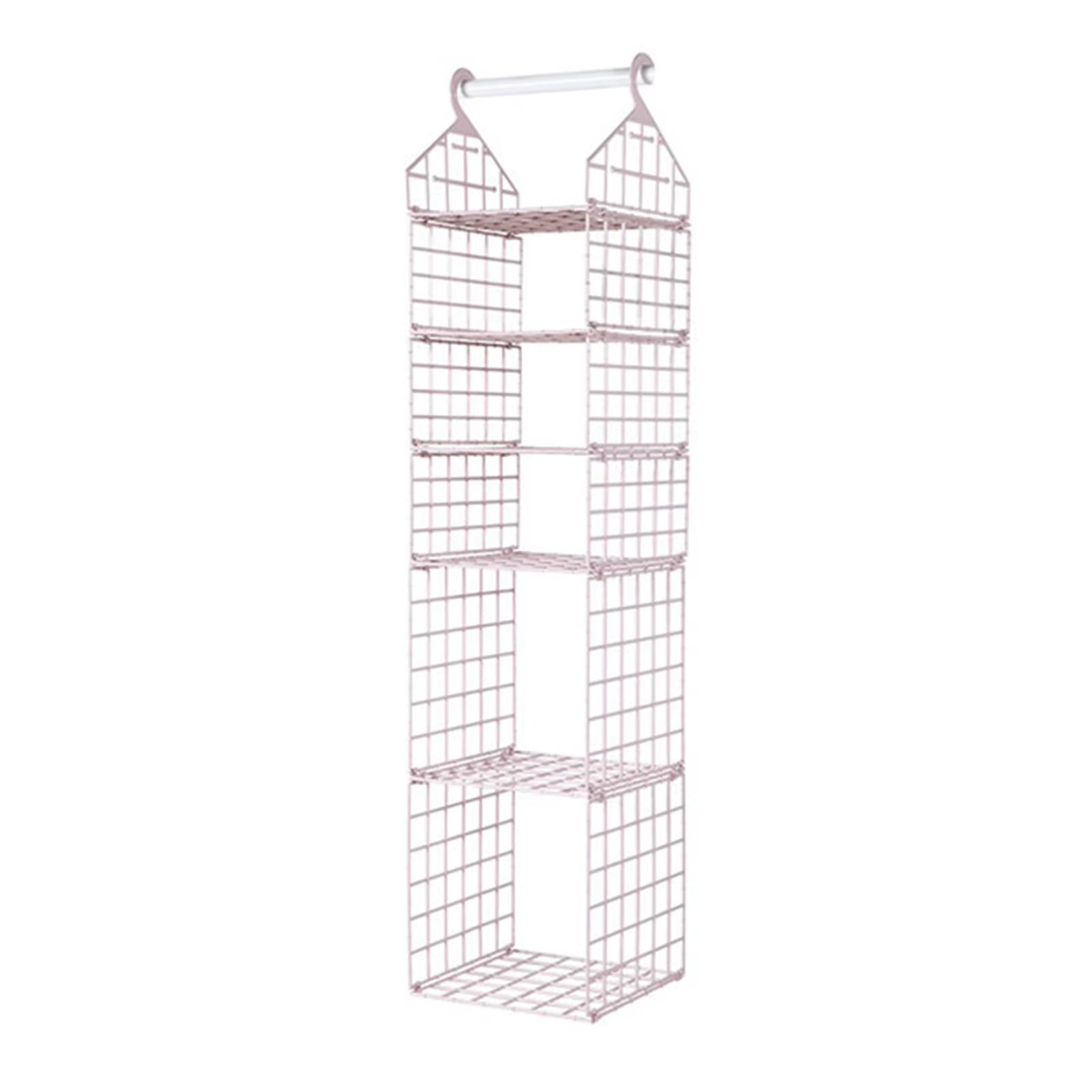 Closetmax™ Foldable Hanging Organizer – Multi-Tier Space Saver for Pajamas, Coats, Sweaters & More